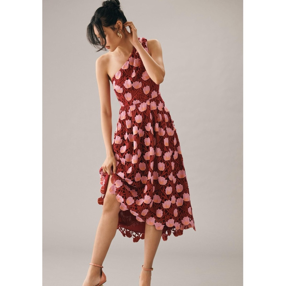 Maeve by Anthropologie One-Shoulder Dress Size 0 - Picture 3 of 9